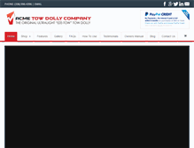 Tablet Screenshot of cartowdolly.com